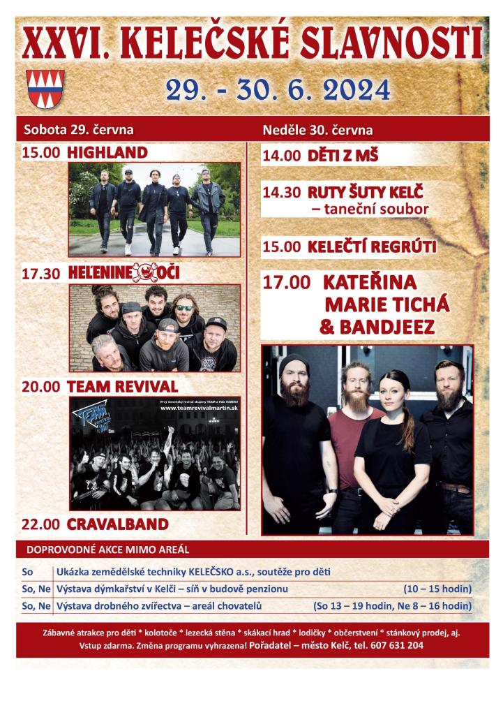 www.vstupzdarma.cz kelecske slavnosti 2024plakat