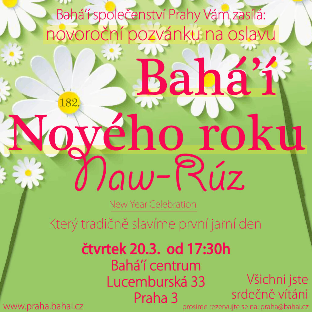 www.vstupzdarma.cz pozvanka oslava bahai novy rok naw ruz 2025 1080 praha.bahai .cz  1024x1024