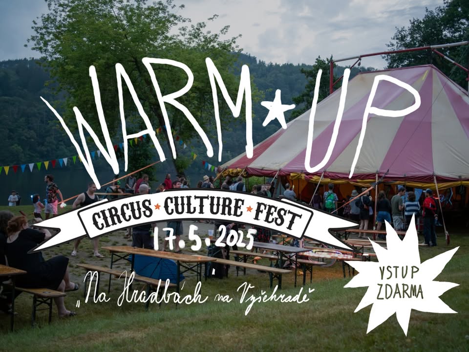 www.vstupzdarma.cz warm up na circus culture fest 2025