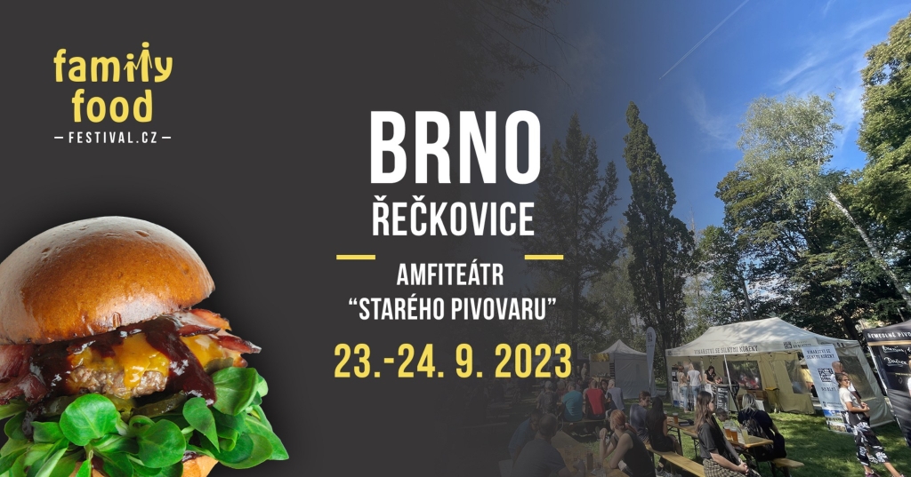 Family Food Festival CZ v Brně-Řečkovicích 2023