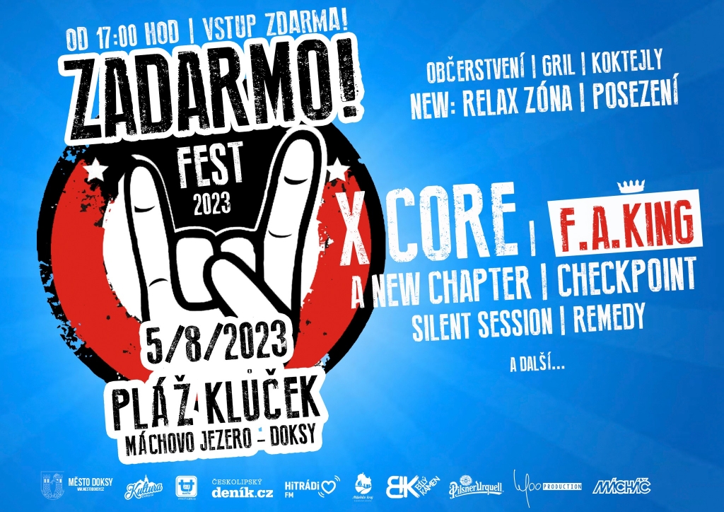 Zadarmofest 2023 - Mácháč rock festival