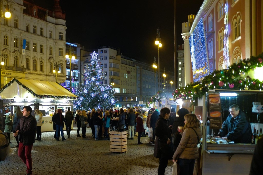 Vánoční trhy na náměstí Republiky 2022 