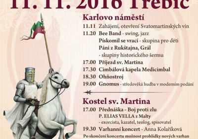 Svatomartinské slavnosti v Třebíči 2016