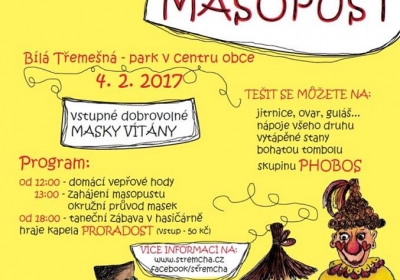 Masopust 2017 - Bílá Třemešná