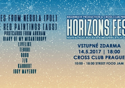 Horizons Fest 2017 - Festival post-rocku a atmosférických žánrů