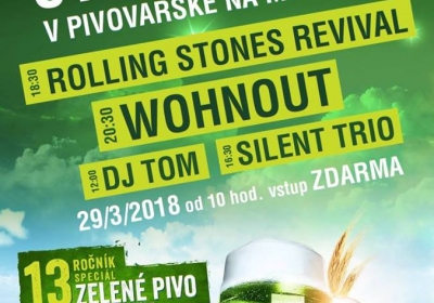 Zelený čtvrtek v Pivovarské na Mendláku 2018