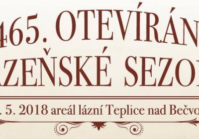 465. otevírání lázeňské sezóny - Lázně Teplice nad Bečvou 