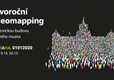 Novoroční pražský videomapping 2020