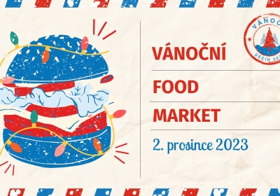 Vánoční food market Děčín 2023
