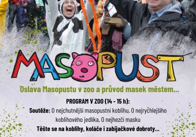 Masopust 2024 - Zoologická zahrada Děčín