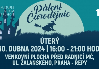 Pálení čarodějnic 2024 - Praha - Řepy