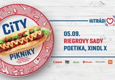 City piknik - Riegrovy Sady - hudební piknik Hitrádia City | Poetika a Xindl X