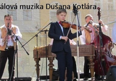 Cimbálová muzika Dušana Kotlára opět potěší.