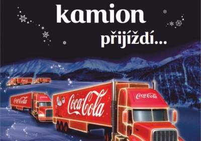 Vánoční kamion Coca-Cola 2016 - Čáslav