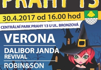 Čarodějnice Prahy 13 - 2017