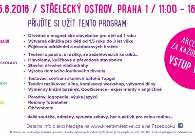 Festival kreativního a logického hraní Praha 2016