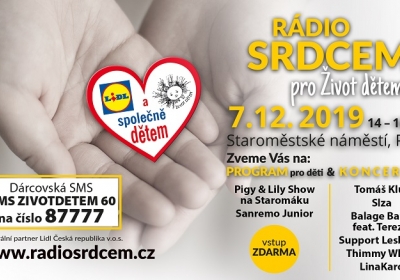 Rádio srdcem pro Život dětem 2019