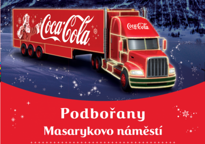 Vánoční kamion Coca-Cola 2022 - Podbořany