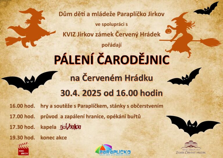 www.vstupzdarma.cz paleni carodejnic na zamku cerveny hradek 2025 768x543