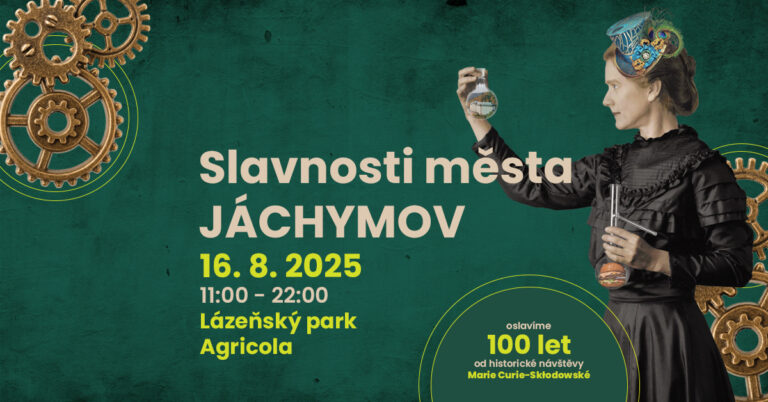 www.vstupzdarma.cz slavnosti mesta jachymov 2025 768x402