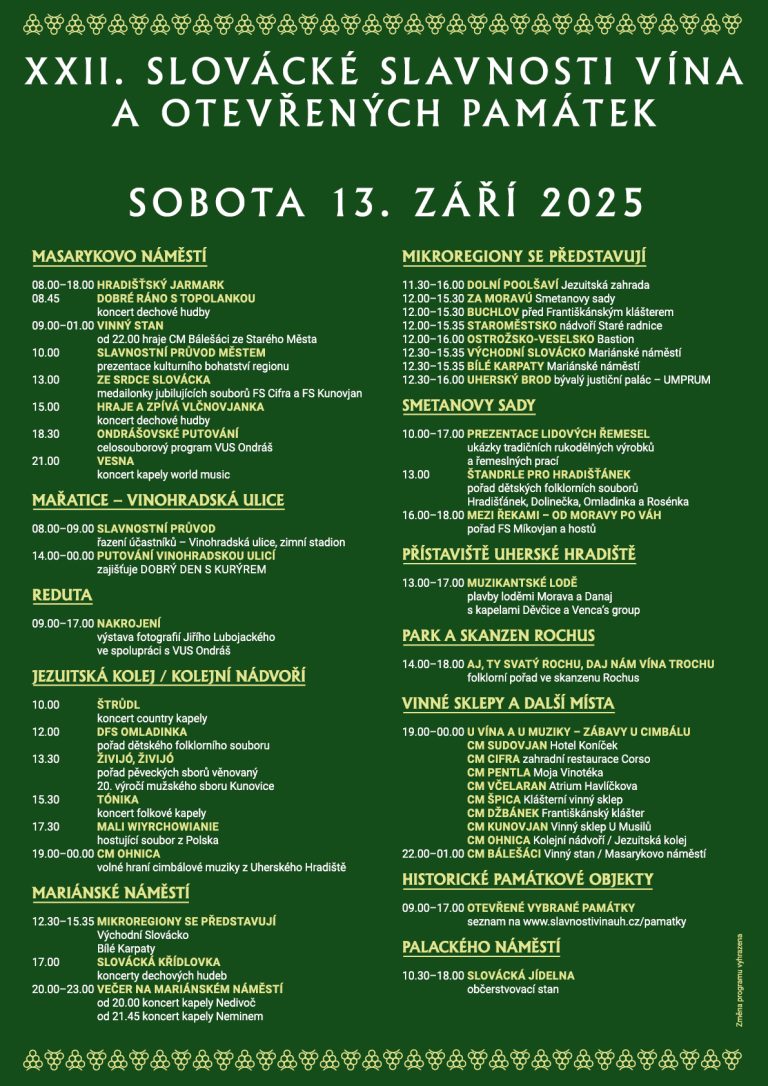 www.vstupzdarma.cz slovacke slavnosti vina a otevrenych pamatek v uherskem hradisti 2025 768x1086