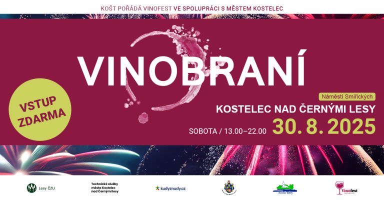www.vstupzdarma.cz vinobrani v kostelci nad cernymi lesy 2025 768x402