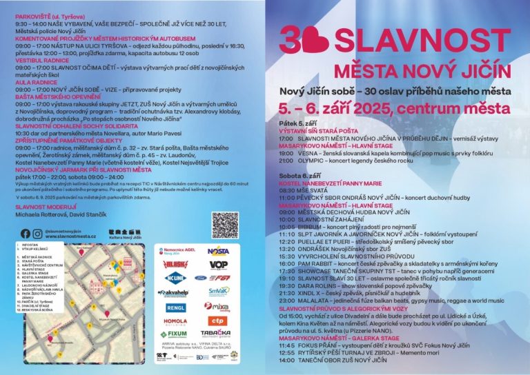 www.vstupzdarma.cz slavnost mesta novy jicin 2025 768x544