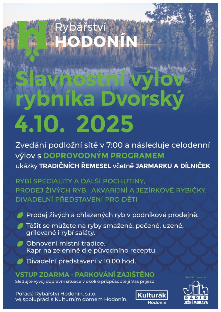 www.vstupzdarma.cz slavnostni vylov rybnika dvorsky 2025 724x1024