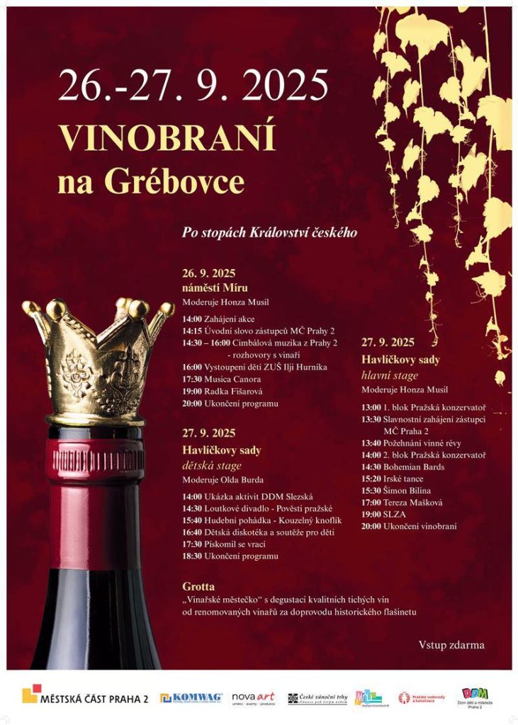 www.vstupzdarma.cz vinobrani na grebovce 2025 havlickovy sady 731x1024